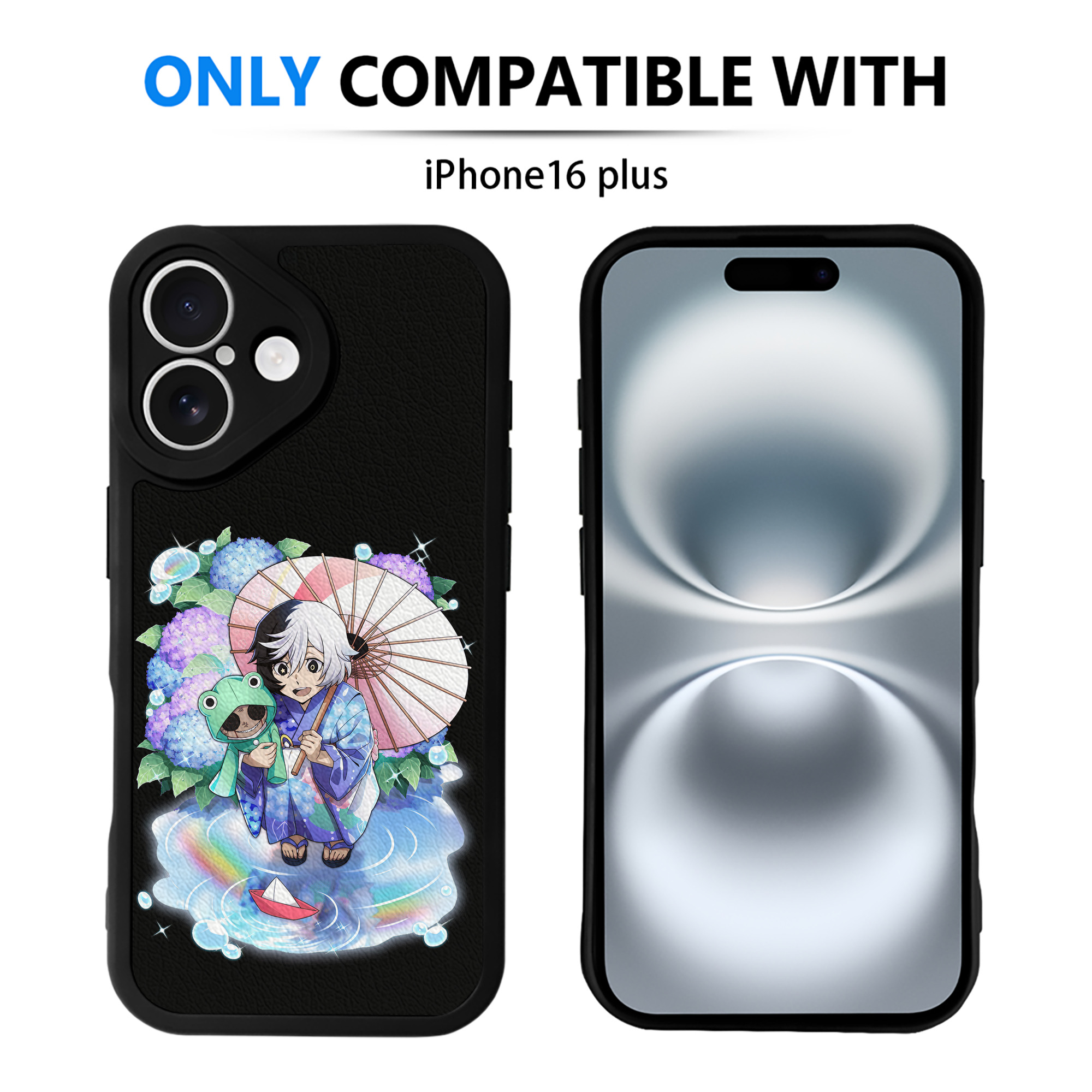 （画像用） 文豪ストレイドッグス Bungo Stray Dogs 【iPhone 16シリーズ対応】シリコンスマホケース（レザー調） 材質：シリコン